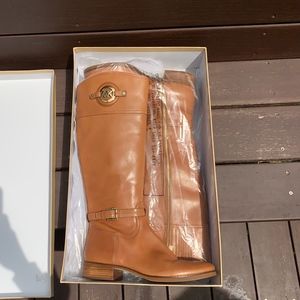 Michael Kor's Stockard Boot Luggage Color (Size 9M